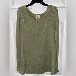 Olive Long Sleeve Shirt